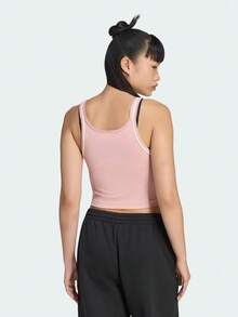 Adidas Originals 女款 VINTAGE TANK 運動背心上衣 KY8136 - 淺粉色 - 查看 3
