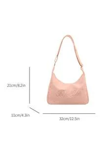 Women's Large Tote Bag, New Fashion Design Shoulder Bag With Premium Texture, Stylish Tote - Multicolor - View 2