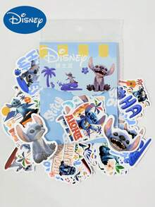 Disney 62入「莉洛與史迪奇系列」官方授權貼紙 - 50pcsBeach - 查看 9