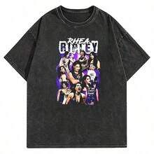 Ric Flair T-Shirt, Wrestling Champion, Legend Of The Ring, Wooooo - Yellow - View 1