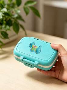 Cute Puppy Portable Pill Box, Travel Medicine Storage Box, Portable Pill Storage Compartments, Mini Storage Box, Portable Jewelry And Pill Box, Travel Pill Box, Large Compartments, Weekly Pill Organizer, Suitable For Daily Medications, Essential For Doctors And Nurses, Emergency Needs, Travel, Hiking Emergency Rescue, Daily Use And Gift-Giving, Back To School Essential - Multicolor - View 8