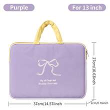 Sarung Laptop 11-15,4 Inci dengan Pegangan, Kompatibel dengan Neo A3404 2026, Casing Pelindung Tablet dengan Pita, Kompatibel dengan iPad Generasi ke-11/10/9/8/7 Air Pro - View 11
