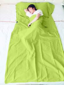 Lightweight 210cm Sleeping Bag, Portable Multi-Person Sleeping Bag, Bed Sheet For Camping, Hotel And Travel - Multicolor - View 19