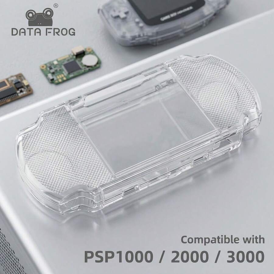 DATA FROG Protective Cases For PSP1000 PSP2000 PSP3000 Transparent Crystal Shockproof Scratch Resistant Fingerprint Resistant - View 1