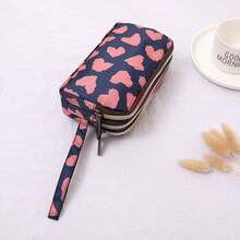 Women's Clutch Bag, 3-Layer Long Wallet, Large Capacity Key Pouch, Casual Phone Bag, Women's Wallet - Multicolor - View 7