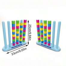 1pc Colorful Stacking Challenge Game Set, Single Or Double Player, Large Size, Suitable As Family Game Night Accessory, Also Suitable As Children's Birthday Or Holiday Gift - Multicolor - View 11