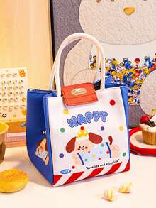 Cartoon Student Breakfast Bag, Thermal Bag, Portable Bento Bag, Office Worker Thermal Insulation And Cold Lunch Box Bag, Thickened Portable Bento Bag - Multicolor - View 20