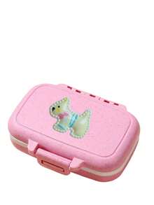 Cute Puppy Portable Pill Box, Travel Medicine Storage Box, Portable Pill Storage Compartments, Mini Storage Box, Portable Jewelry And Pill Box, Travel Pill Box, Large Compartments, Weekly Pill Organizer, Suitable For Daily Medications, Essential For Doctors And Nurses, Emergency Needs, Travel, Hiking Emergency Rescue, Daily Use And Gift-Giving, Back To School Essential - Multicolor - View 12