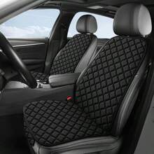 1 pieza Cojín para asiento de coche, accesorio esencial para coche, cojín para asiento de coche suave y cómodo, protector universal para asiento de coche, cojín para asiento delantero y trasero, cojín para respaldo, adecuado para sedán, camión, SUV, interior de furgoneta, mejor opción de regalo para amigos, graduación, regreso a la escuela, Navidad, Día de San Valentín, padres, Halloween, Acción de Gracias, cumpleaños, Año Nuevo y otras festividades. - A - Ver 1