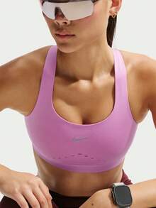 Nike 女款 AS W NK SWIFT HS 運動內衣 BRA-HHM5221-503 - 粉色 - 查看 4