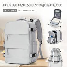 40x20x25cm Mochila de viaje pequeña aprobada por Ryanair - Mochila de mano/Mochila de avión/Mochila de viaje, Cumple con los requisitos de tamaño de cabina de Ryanair, Adecuada para viajes cortos, Cabe fácilmente debajo del asiento, Nueva mochila de viaje portátil, Bolsa de equipaje unisex - Multicolor - Ver 11