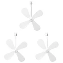 3Pcs Wall Mounted Conditioning Guide Fan Adjustable Windmill Shaped Air Conditioner Vent Cover Anti Direct Blowing Plastic - Multicolor - View 10
