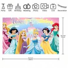 WPETLE Birthday Party Background Banner Theme Wall Decor Photo Backdrop Great For Celebration Events Room Decoration And Display Props - Multicolor - View 4