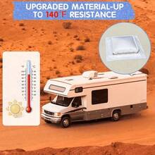 1 Roll 12m RV Roof Repair Tape, Waterproof Leak Repair Sealing Tape, Suitable For Camping Trailer Roof, Crack And Joint Sealing Tape, Weather-Resistant Adhesive Repair Tape, Suitable For Outdoor, Home And Automotive Use - A - View 11