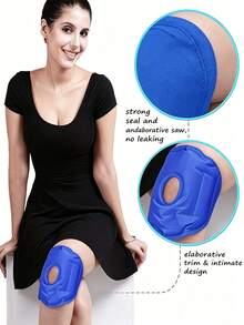 Reusable Knee Ice Packs, Adjustable Hot And Cold Knee Braces - Multicolor - View 5