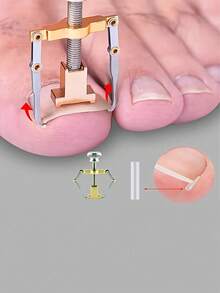 51-Piece Embedded Toe Nail Trimming Tool Kit, Includes Assistive Device And Separator, Soft-Touch Ingrown Nail Adjustment Tool Designed For Gentle Trimming, Softening And Care, Equipped With Odorless Nail File To Maintain Foot Hygiene - Multicolor - View 1