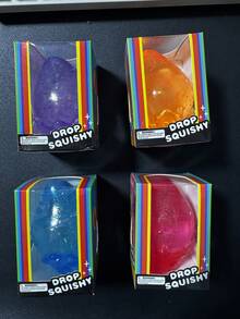 POKOJA LAND Need Oh Dream Drop Squeeze Stress Relief Toy, Soft And Compressible, For Emotional Release, Fingertip Toy, Holiday Gift, Gift Bag Filler, Fun Reward Gift - Multicolor - View 6