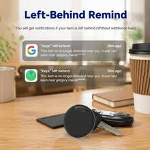 RSH 3pcs Dual System Tracking Tags, Compatible With Android And IOS, Precise Locating Key Finder Tracking Device, Smart Tracking Tag, Suitable For Luggage, Wallet, Bags - Compatible With IOS "Find My" And "Find Center" Tracking Locator - Multicolor - View 3