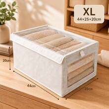Dorm Foldable Portable Storage Box, Dust-Proof Clothes And Quilt Organizer, Spring-Loaded Household Storage Container - Convenient And Space-Saving, Perfect For Bed Sheets, Spring Clothing And Quilt Storage, Outdoor Patio Storage, Back To School Season - Multicolor - View 11