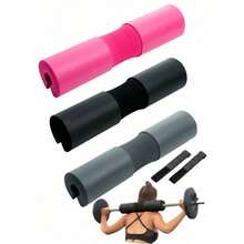 3pcs Barbell Pad Set - Includes Squat Pad, Barbell Pad, Foam Shoulder & Neck Protection Pad, Suitable For Weightlifting, Squats, Hip Thrusts - Can Be Used In Training, Fitness, Exercise, Home Workout And Fitness Equipment Accessories, Providing Cushioning And Protection For Neck And Shoulders - Multicolor - View 3