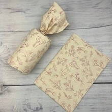 10/20/25/40/50/80張紅色花卉圖案米紙，適用於DIY手工、派對小禮品、花束包裝、衣物包裝及生日禮物裝飾 - 款式7 - 查看 2