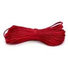 Silk Thread Satin Cord 2mm - 5 Meters Various Colors - 紅色 - 查看 4