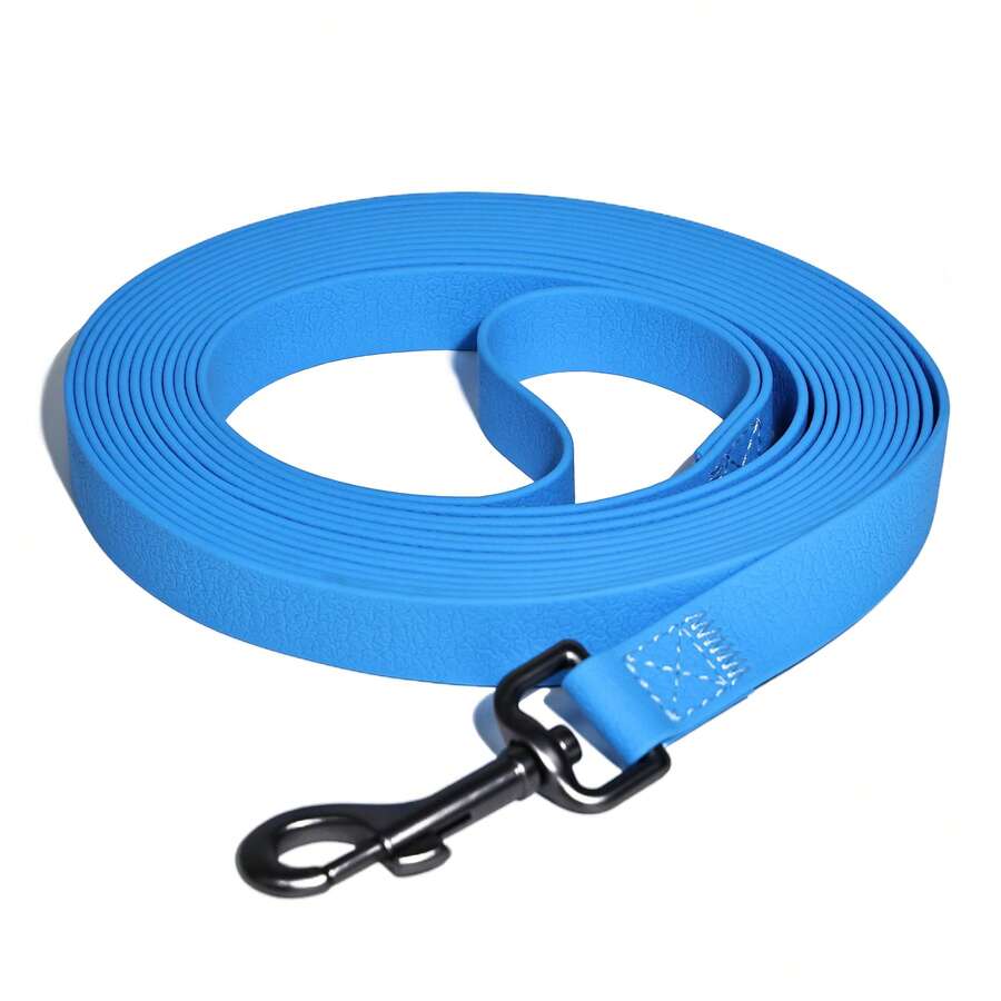 耐用防水 PVC 狗牽繩,200kg 耐拉力防滑牽引繩,適合大型犬,易清潔耐用,全天候訓練散步牽繩 - 彩色 - 查看 1