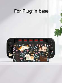 New Switch 2 (2025) Game Console Accessories, Cartoon Kitten Floral Pattern Switch Protective Case, Compatible With Switch 2/Switch NS/Switch OLED/Lite, Suitable For Switch 2/Switch Game Console Accessories, Full Set, Storage Bag, Card-Insertable Dock, Switch Protective Case, Best Gift For Switch Players - Multicolor - View 25