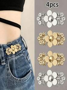 Waist Shaper 1/2/4pcs Set, Seamless Tummy Control Bodysuit - Multicolor - View 2