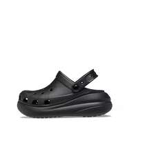 Crocs卡駱馳 Crush Clog 泡芙時尚休閒厚底增高 洞洞鞋 5.2cm 男女同款 黑色 - 黑色 - 查看 16