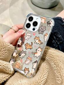 Pixel Art Katzenmuster Spiegel Handyhülle kompatibel mit iPhone 13/15/16/17pro/17/14/17/15pro/15 Plus/15 Promax/7plus/8plus/X/Xs Max/Xr/11pro/12pro/13pro/14pro/12mini/13mini/11promax/12promax/13promax/14promax/14plus/17pro Max/17Air/6/6s Plus/7/8/16Pro/16plus/16promax/Se2 & kompatibel mit Samsung Galaxy/A54/A14/A12/A13/A15/A32/A33/A24/A52S/S20/S21/S22/S23/S24/S23Plus/S24ultra/S25/A33/A23/A07/A17/S26/A56/A57 - Verschiedenfarbig - Übersicht 2