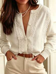 Women Sweaters - Putih - View 7