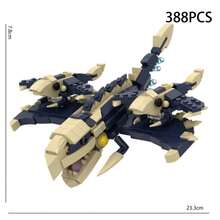 New Subnautica Game Peripheral Building Blocks Reaper Leviathan Model Gift - Multicolor - View 3