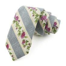 ZONFAZ 1pc Men's Fashion Linen Tie, 6cm Narrow Width, Cartoon Animal Pattern Design, Wedding Party Outfit Accessory,Accessories,Graduation Gift - Multicolor - View 22