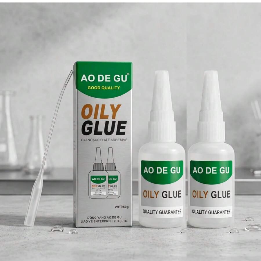 Pro-Grade Raw Oil Glue-Perfect For DIYers, Crafters And Weekend Fixers - 2pcs - View 1