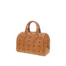 Mcm Ella Senior Visionary Lady Shoulder Strap Handbag - 干邑色MWBFAEA03CO001 - 查看 2