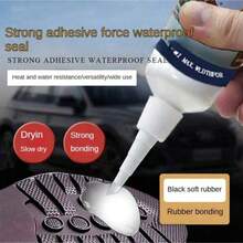 Multi-Purpose Shoe Sole Repair Glue - Durable, Flexible, Waterproof, Suitable For All Shoes, Strong Bonding, Wear-Resistant, Black Gel Sealant - Black Glue - View 5