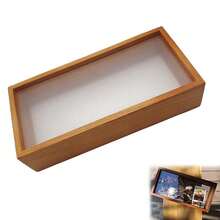 3D Shadow Frames Wooden Double-Sided Deep Box DIY Crafts Memory Box Display Case - A - View 1