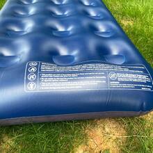 Portable Inflatable Mattress For Travel, Made Of Thick PVC Plush Material, Suitable For Single-Person Sleeping, Foldable, Can Be Used As A Lazy Bed Both Indoors And Outdoors. - Multicolor - View 6