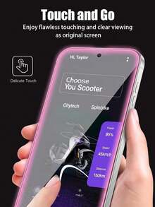 Mr. War Gorilla 3 Packs-[Pink Glow-In-The-Dark High-Definition Screen Protector]Compatible With S21/A90/A80/A72/A71/A56/A55/A54/A53/A36/A35/A34/A26/A25/A24/A17/A16/A15/A07/A06 And Other Series, With Excellent Scratch Resistance, Whether It's Pocket Friction, Desktop Placement Or Backpack Compression, It's Not Easy To Leave Fine Scratches In Daily Use. - Pink - View 4