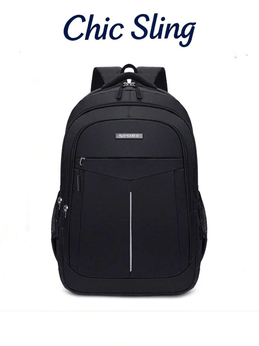 SHILAN Mochila para portátil de negocios & desplazamientos, diseño de múltiples compartimentos, mochila de gran capacidad de almacenamiento con tiras reflectantes para uso en oficina y viajes de negocios - Multicolor - Ver 1