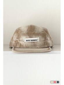 1pc New Washed Tie-Dye American Vintage Short Brim Workwear Baseball Cap, Casual Versatile 5-Panel Streetwear Skateboard Hip-Hop Baseball Cap For Men And Women, Spring/Summer New - Gradient Label - View 16