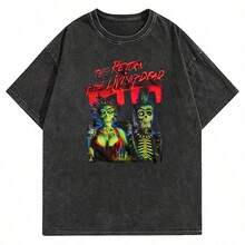 Ric Flair T-Shirt, Wrestling Champion, Legend Of The Ring, Wooooo - 藍色 - 查看 1