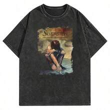 Ric Flair T-Shirt, Wrestling Champion, Legend Of The Ring, Wooooo - Dusty Blue - View 1