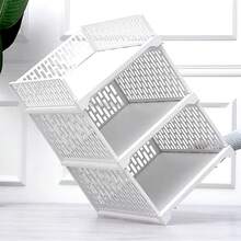 White Wardrobe Drawer Units – Stackable Storage Boxes For Clothes, 2 Sizes Low Or High (44x28cm) - View 10