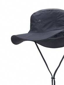 CAMEL CROWN Women's Outdoor Hiking Hat, Sun Protection Bucket Hat, UV Protection Sunshade, Western Cowboy Hat. - Dark Gray - View 3