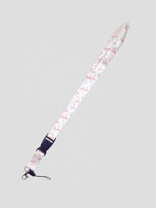 1pc Casual Versatile Multi-Pattern English ID Badge Lanyard 20.91in(53.1cm) Simple Fashion Detachable Neck Strap Lanyard Teacher Nurse ID Card Lanyard White Flower Pink Stay Arrow Rainbow Flower Detachable Lanyard Teacher's Day Nurse's Day Gift Daily Wear Office Supplies - A - View 11