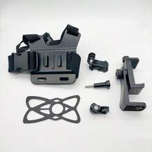 Chest Mount Bracket, Action Camera Chest Strap Accessory, Action Camera Cycling Accessory - Multicolor - View 12