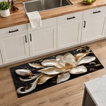 1pc 3D Floral Pattern Diatomaceous Earth Absorbent Mat, Non-Slip Heat-Resistant Water-Absorbing Pad, Suitable For Kitchen Countertop, Coffee Machine, Tableware, Home, Cafe, Bar, Party Decoration, Placemat Gift - Multicolor - View 16
