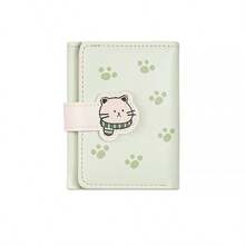 Cat & Dog Paw Print Cute Korean Style Women's Trifold Short PU Wallet Coin Purse Money Pouch - Multicolor - View 13